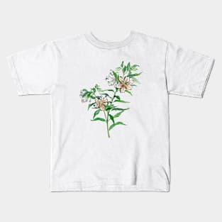 November 18th birthday flower Kids T-Shirt